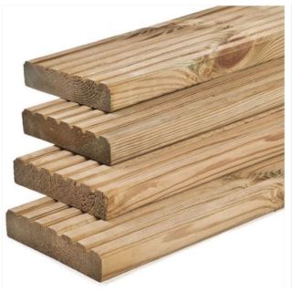 Softwood Decking Board 32x150mm 4.8m