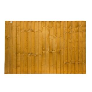 Standard Featheredge Panel Golden Brown 1830 x 1200mm