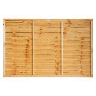 Superior Lap Fence Panel Golden Brown 1830 x 900mm