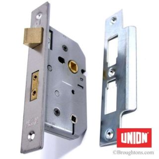 Union Bathroom Lock Chrome 2.5 Case