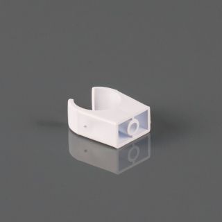 21.5mm Overflow Snap on Pipe Clip White W190