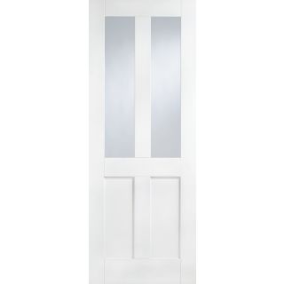 London Glazed 2L Primed White Door 686x1981mm