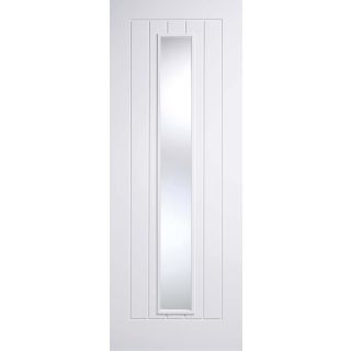 Mexicano Glazed 1L Primed White Door 686x1981mm